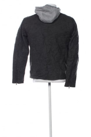 Мъжко кожено яке Jean Pascale, Размер S, Цвят Сив, Цена 18,99 лв.