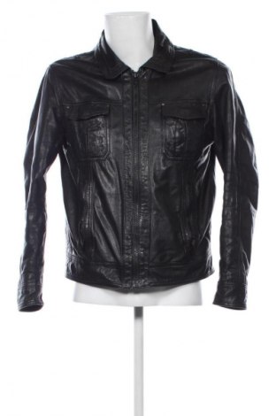 Ανδρικό δερμάτινο μπουφάν Jules, Μέγεθος L, Χρώμα Μαύρο, Τιμή 54,73 €