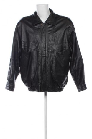 Мъжко кожено яке Legend, Размер XXL, Цвят Черен, Цена 107,00 лв.