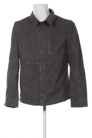 Мъжко кожено яке Mauritius, Размер XL, Цвят Сив, Цена 694,99 лв.