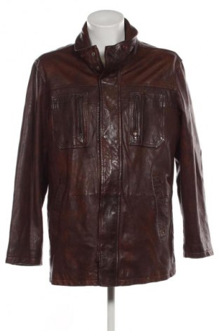 Geacă de piele pentru bărbati Nils Sundstrom, Mărime XL, Culoare Maro, Preț 281,58 Lei