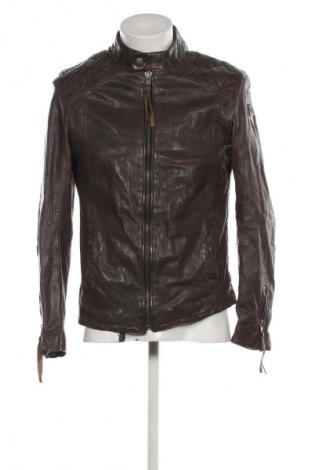 Geacă de piele pentru bărbati Tigha, Mărime L, Culoare Verde, Preț 596,79 Lei