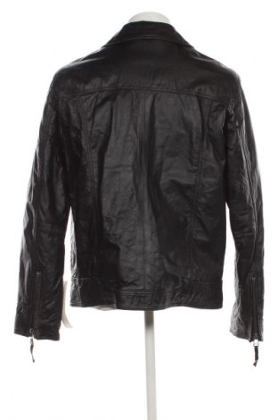 Geacă de piele pentru bărbati Tom Tailor, Mărime XL, Culoare Negru, Preț 857,89 Lei