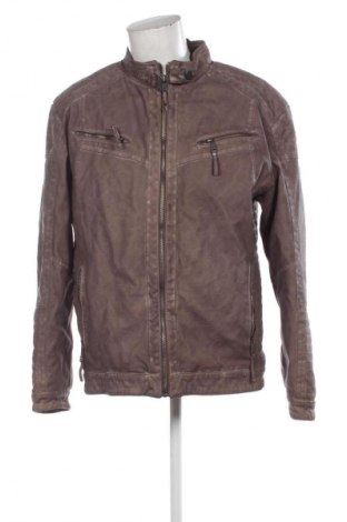 Мъжко кожено яке Tom Tompson, Размер 3XL, Цвят Многоцветен, Цена 79,00 лв.