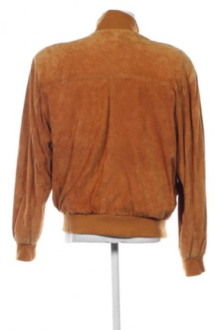 Geacă de piele pentru bărbati Unbranded, Mărime L, Culoare Galben, Preț 282,96 Lei