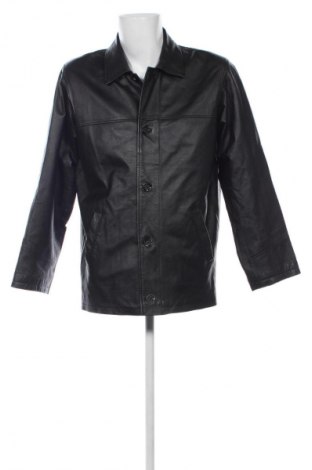 Geacă de piele pentru bărbati Unbranded, Mărime M, Culoare Negru, Preț 535,00 Lei