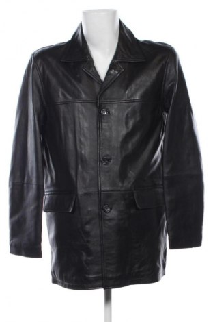 Geacă de piele pentru bărbati Unbranded, Mărime XL, Culoare Negru, Preț 281,58 Lei