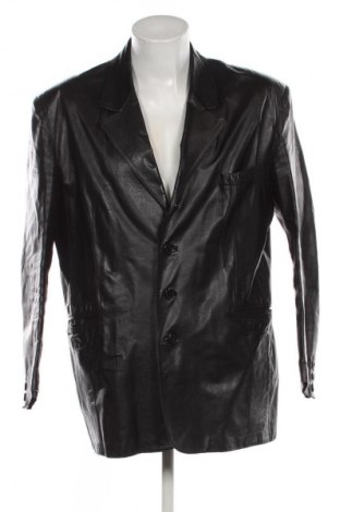Geacă de piele pentru bărbati Unbranded, Mărime XXL, Culoare Negru, Preț 281,58 Lei