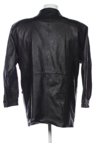 Мъжко кожено яке Unbranded, Размер XL, Цвят Черен, Цена 107,00 лв.