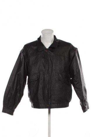 Geacă de piele pentru bărbati Unbranded, Mărime XL, Culoare Negru, Preț 281,58 Lei