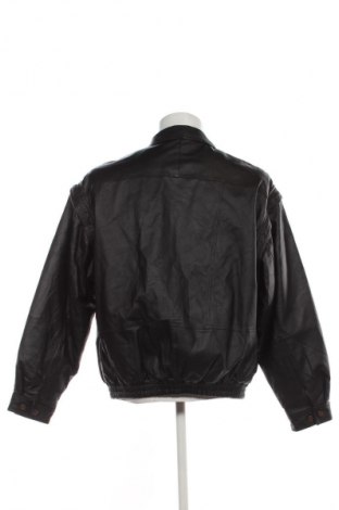 Geacă de piele pentru bărbati Unbranded, Mărime XL, Culoare Negru, Preț 281,58 Lei