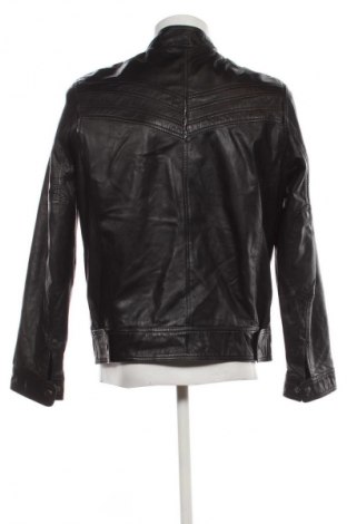Geacă de piele pentru bărbati Unbranded, Mărime L, Culoare Negru, Preț 281,58 Lei