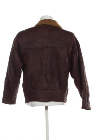 Geacă de piele pentru bărbati Vinci, Mărime L, Culoare Maro, Preț 534,21 Lei