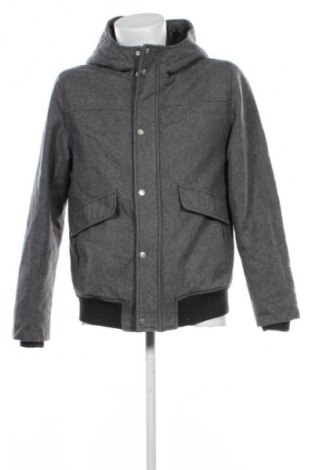 Herrenmantel Bershka, Größe M, Farbe Grau, Preis 27,99 €