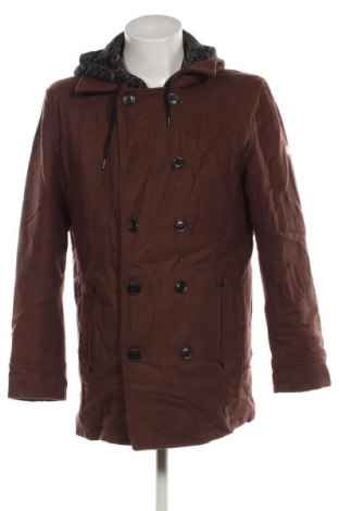 Męski płaszcz Indigo, Rozmiar L, Kolor Brązowy, Cena 153,99 zł