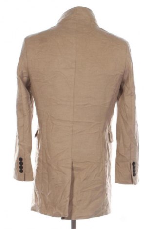 Męski płaszcz Zara, Rozmiar S, Kolor Beżowy, Cena 174,99 zł