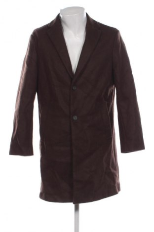 Męski płaszcz Zara, Rozmiar L, Kolor Brązowy, Cena 115,99 zł