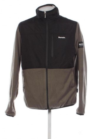 Geacă polară de bărbați Bench, Mărime L, Culoare Verde, Preț 213,99 Lei