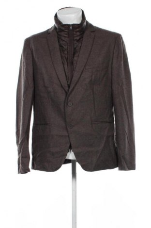 Мъжко сако Angelo Litrico, Размер XL, Цвят Кафяв, Цена 13,99 лв.