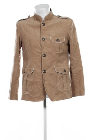 Мъжко сако G'weih & Silk, Размер M, Цвят Бежов, Цена 13,99 лв.