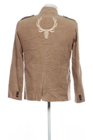 Мъжко сако G'weih & Silk, Размер M, Цвят Бежов, Цена 13,99 лв.