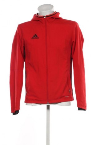 Herren Sportoberteil Adidas, Größe S, Farbe Rot, Preis 16,99 €
