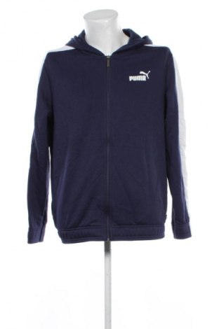 Bluză trening de bărbați PUMA, Mărime L, Culoare Albastru, Preț 232,99 Lei
