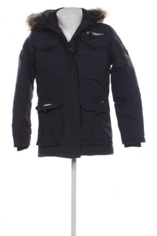 Męska kurtka Geographical Norway, Rozmiar S, Kolor Niebieski, Cena 492,99 zł