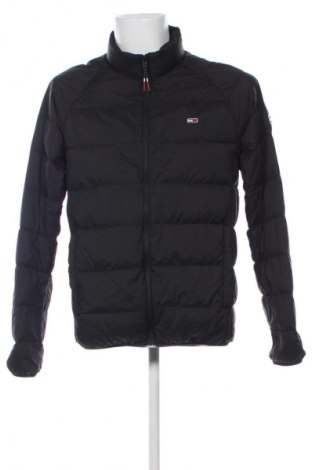 Herrenjacke Tommy Jeans, Größe L, Farbe Schwarz, Preis 43,99 €