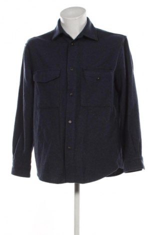 Мъжко яке Zara, Размер L, Цвят Син, Цена 25,99 лв.