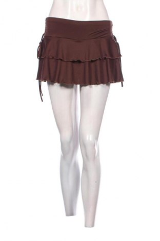 Пола - панталон SHEIN, Размер M, Цвят Кафяв, Цена 31,16 лв.