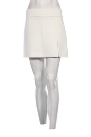 Пола - панталон Zara, Размер S, Цвят Бял, Цена 43,90 лв.