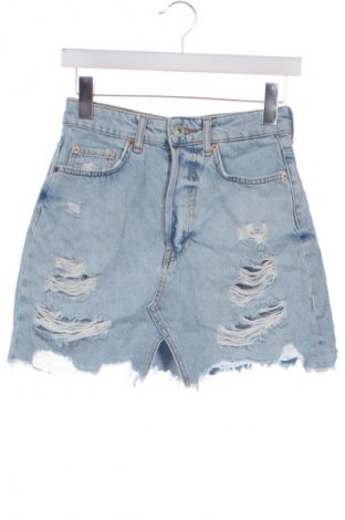 Szoknya Bershka, Méret XS, Szín Kék, Ár 5 800 Ft
