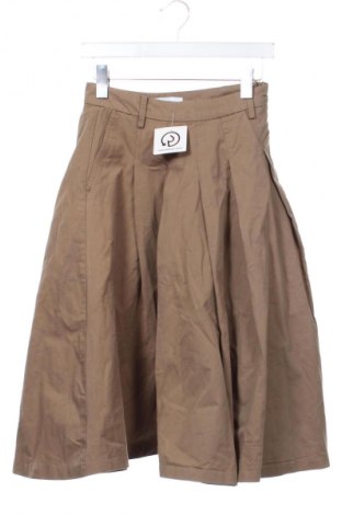 Fustă Bershka, Mărime XS, Culoare Maro, Preț 61,74 Lei