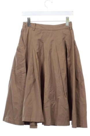 Fustă Bershka, Mărime XS, Culoare Maro, Preț 61,74 Lei