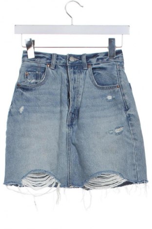 Spódnica Stradivarius, Rozmiar XXS, Kolor Niebieski, Cena 66,39 zł