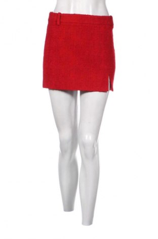Fustă Zara, Mărime S, Culoare Roșu, Preț 92,42 Lei