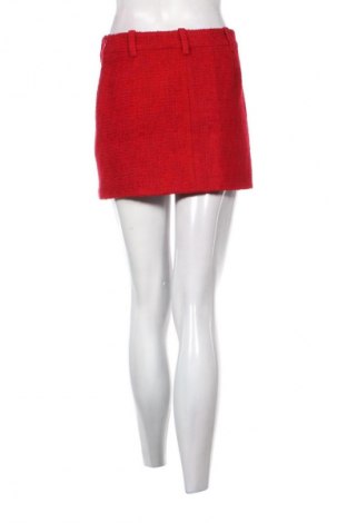 Fustă Zara, Mărime S, Culoare Roșu, Preț 92,42 Lei