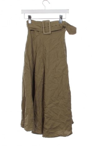 Φούστα Zara, Μέγεθος XS, Χρώμα Πράσινο, Τιμή 13,81 €