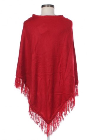 Пончо Debbie Morgan, Размер M, Цвят Червен, Цена 29,33 лв.