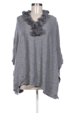 Пончо M&V, Размер S, Цвят Сив, Цена 27,99 лв.