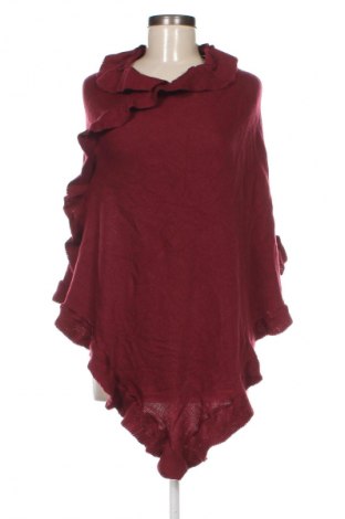 Poncho Unbranded, Mărime M, Culoare Roșu, Preț 79,99 Lei