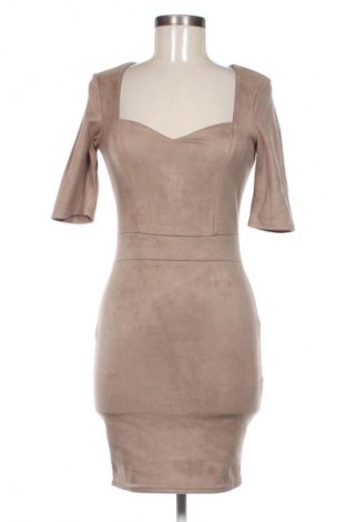 Рокля Amisu, Размер S, Цвят Бежов, Цена 16,99 лв.