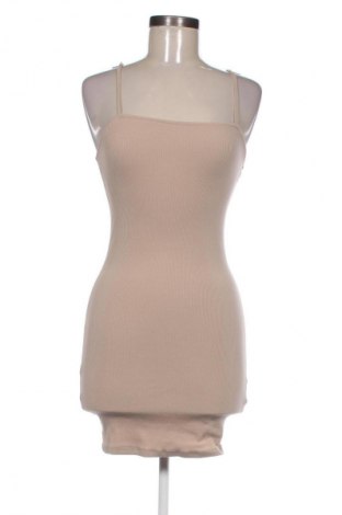 Рокля Amisu, Размер XXS, Цвят Бежов, Цена 29,33 лв.