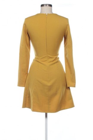 Рокля Andreea Raicu, Размер XS, Цвят Жълт, Цена 41,94 лв.