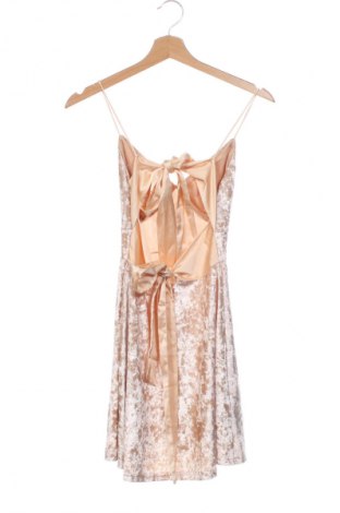 Šaty  Double crazy, Veľkosť S, Farba Béžová, Cena  16,95 €