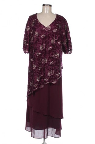 Sukienka Gabriela Visconti, Rozmiar 5XL, Kolor Czerwony, Cena 138,99 zł