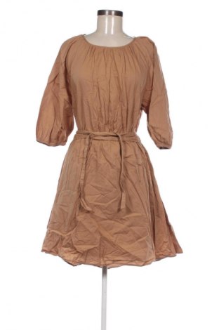 Рокля H&M, Размер L, Цвят Кафяв, Цена 29,00 лв.