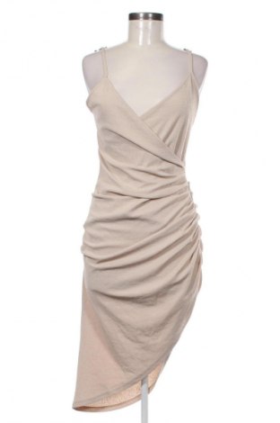 Рокля H&M, Размер M, Цвят Бежов, Цена 29,00 лв.