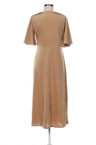 Рокля H&M, Размер L, Цвят Бежов, Цена 23,99 лв.